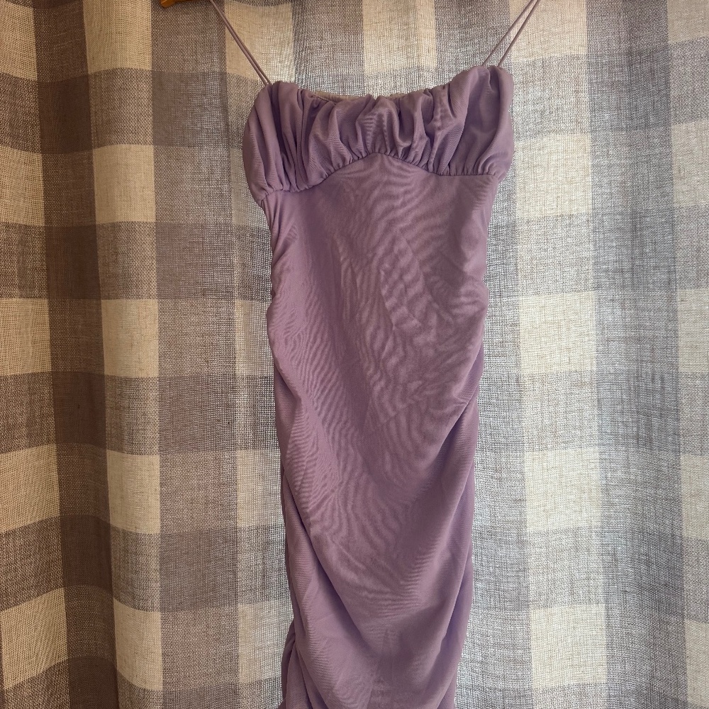 Purple Mini Dress